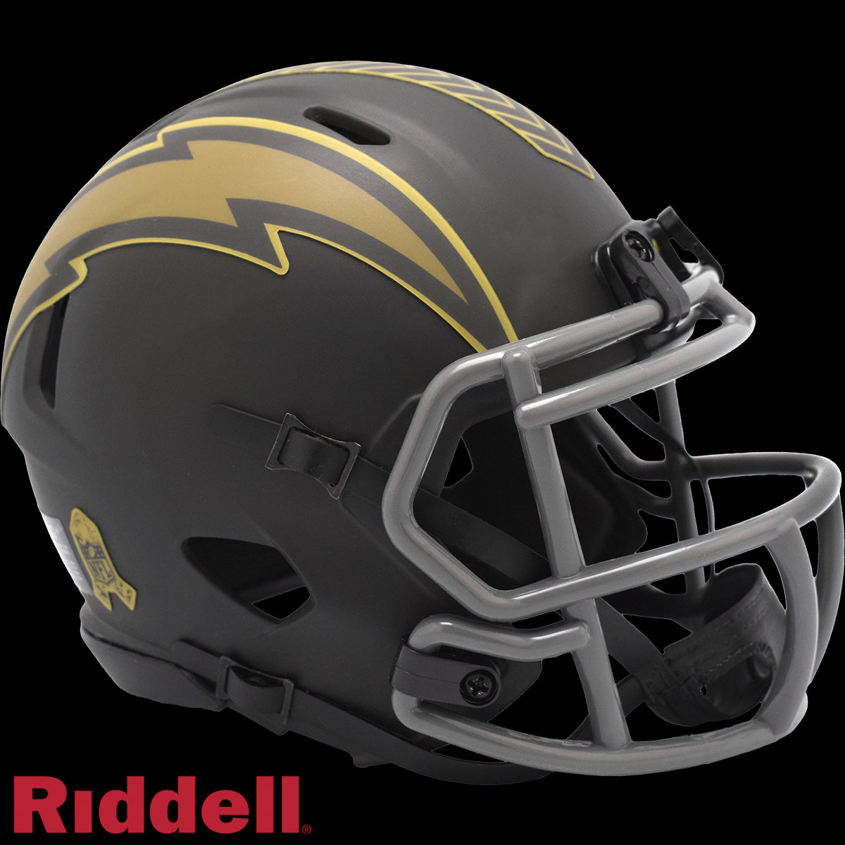 chargers mini football helmet Los Angeles Chargers 2025 Salute to Service Mini Speed