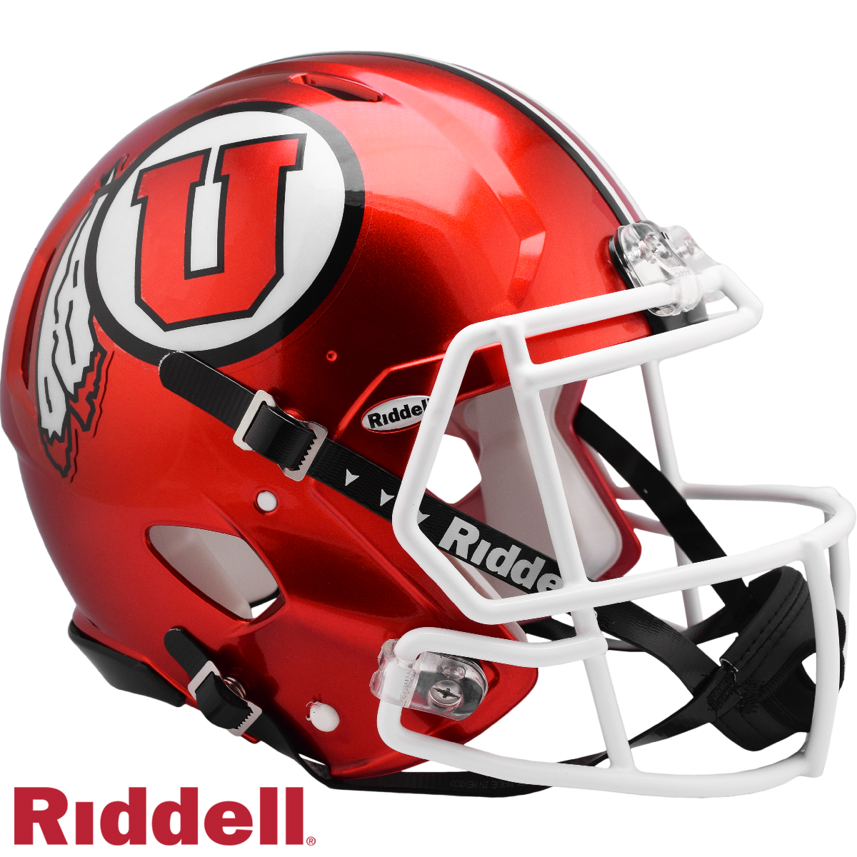 Utah Utes Red Speed F/S Authentic Football Helmet