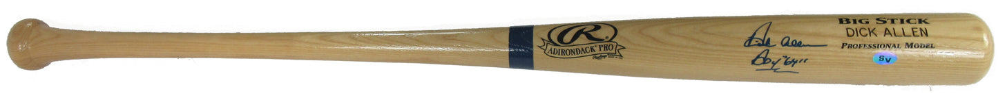Dick Allen Philadelphia Phillies Autographed Adirondack Big Stick Bat Inscribed "ROY 64"