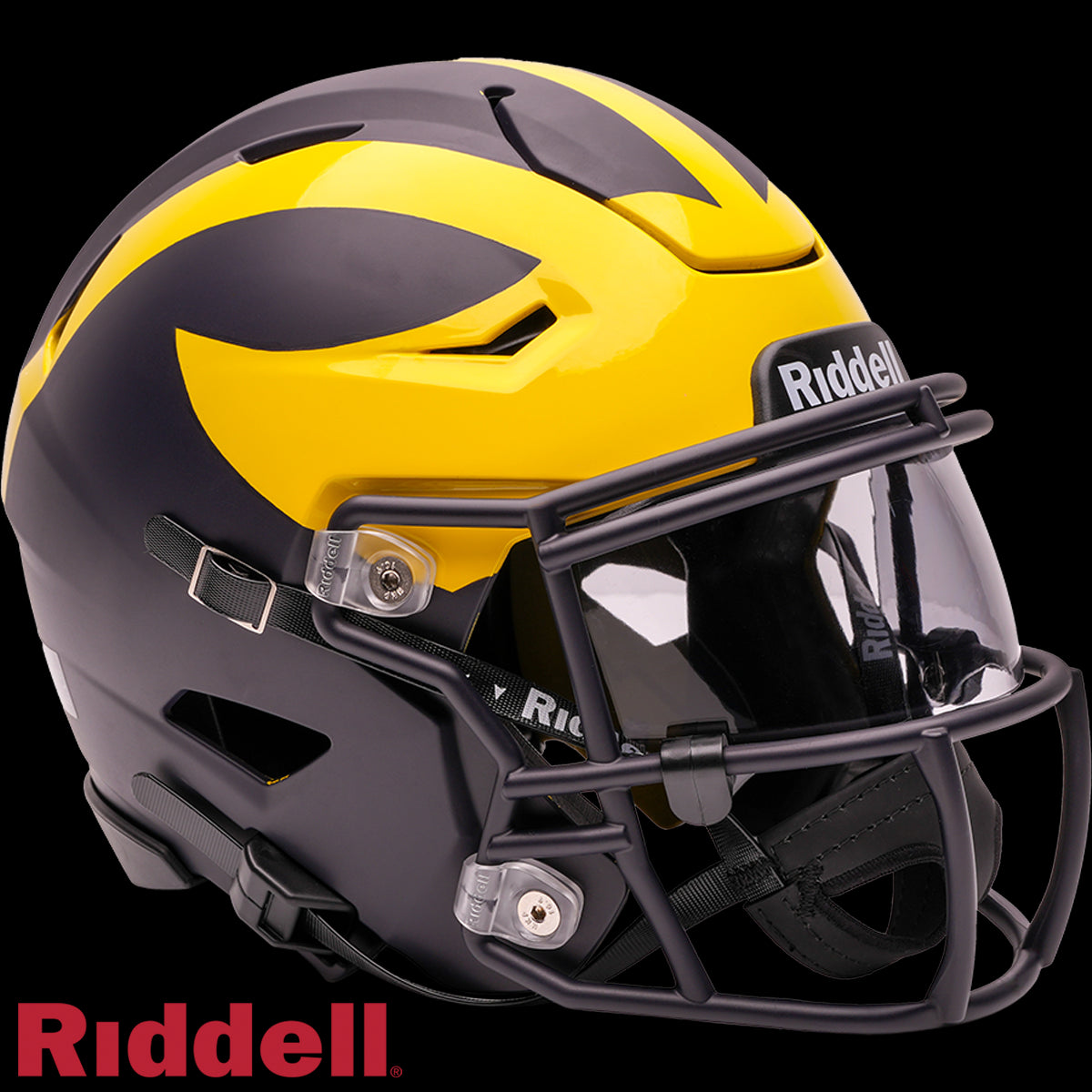 ncaa speedflex helmet Michigan Wolverines Riddell SpeedFlex MIDI Football Helmet