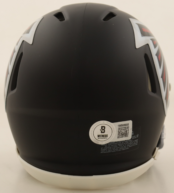 Roddy White Signed Atlanta Falcons Speed Mini Helmet - Beckett