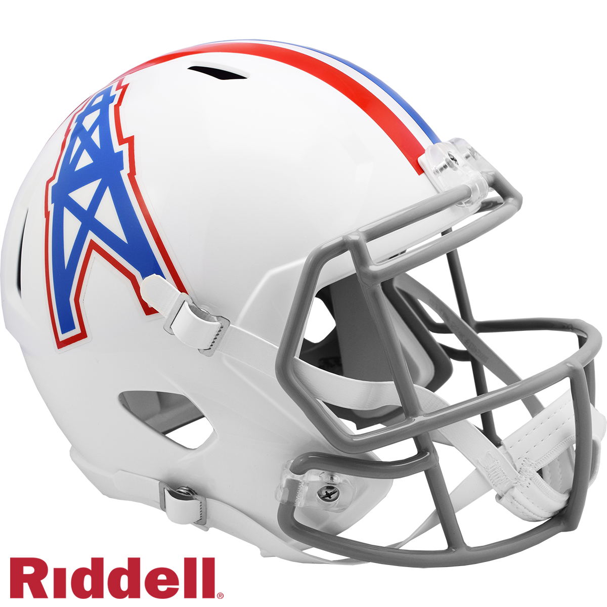 Houston Oilers T/B(75-80) (White) Speed F/S Replica Football Helmet