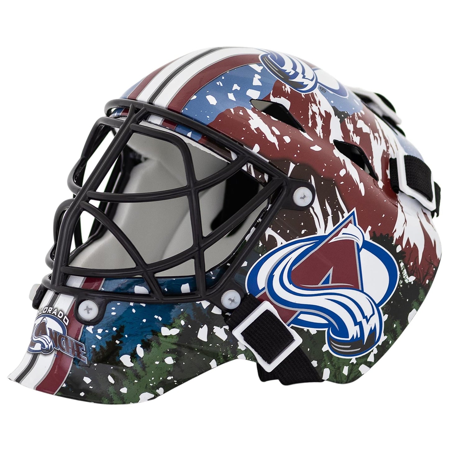 Colorado Avalanche Full Size Goalie Mask