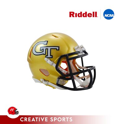 Georgia Tech Yellow Jackets Speed Mini Football Helmet #3002052