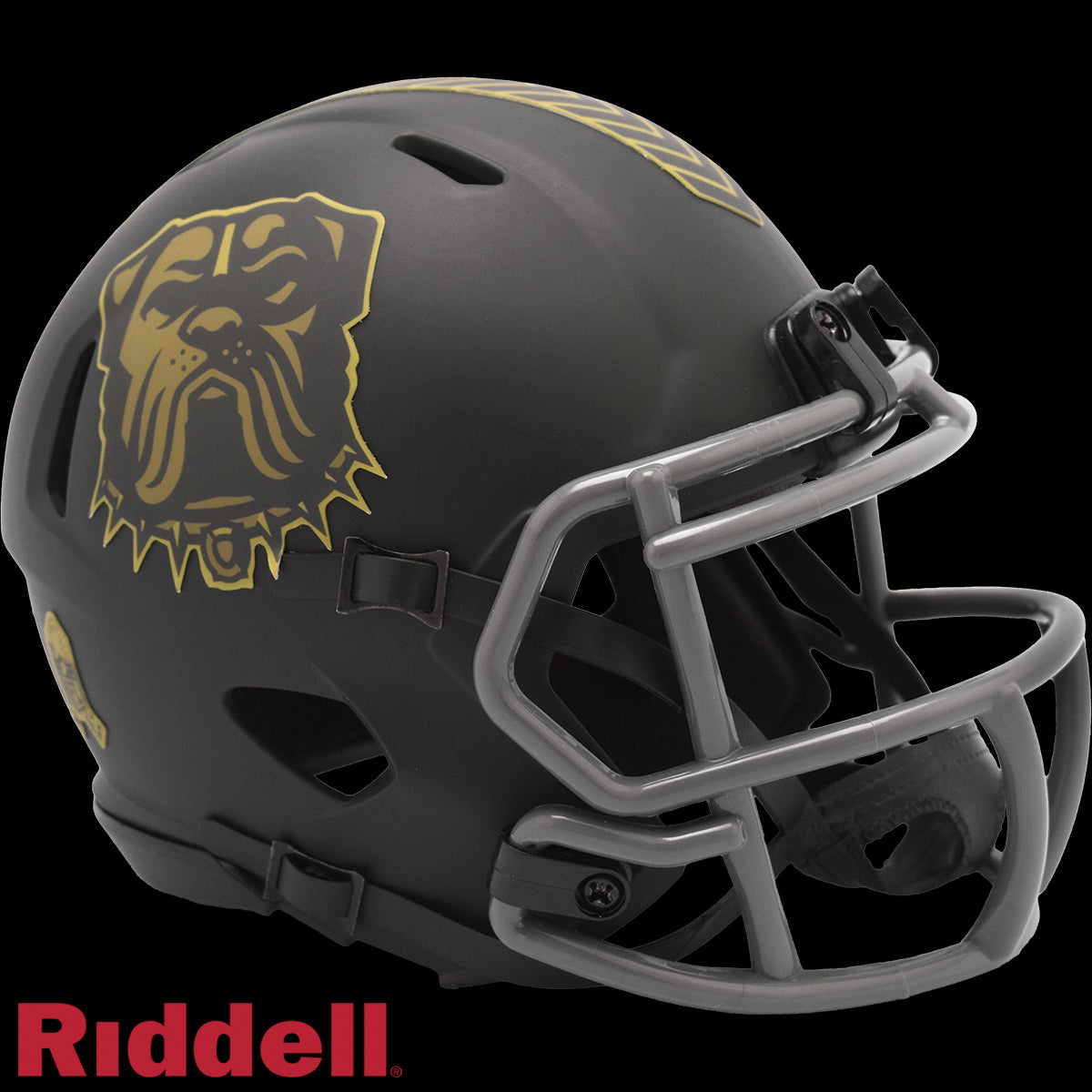 brown riddell football helmet Cleveland Browns 2025 Salute to Service Riddell Speed Mini Football Helmet
