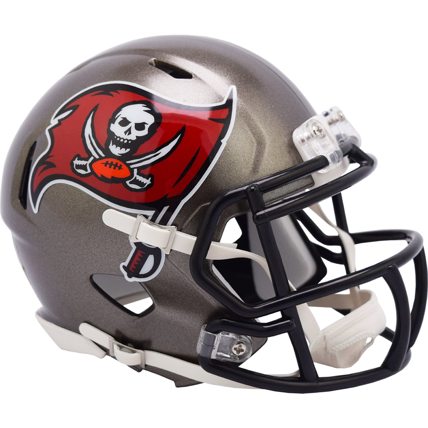 Tampa Bay Buccaneers 1997-2013 Throwback Riddell Speed Mini Football Helmet