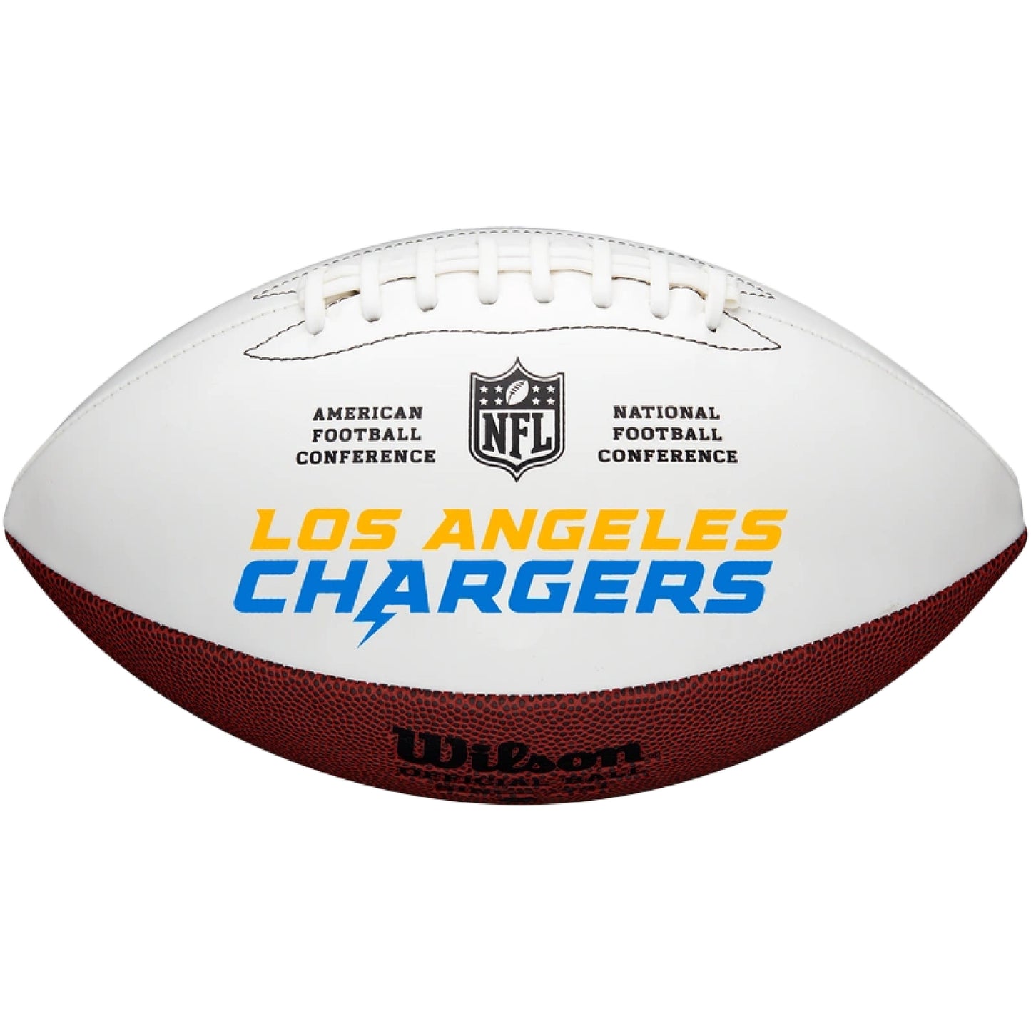 Los Angeles Chargers Embroidered Logo Signature Series Full Size Football