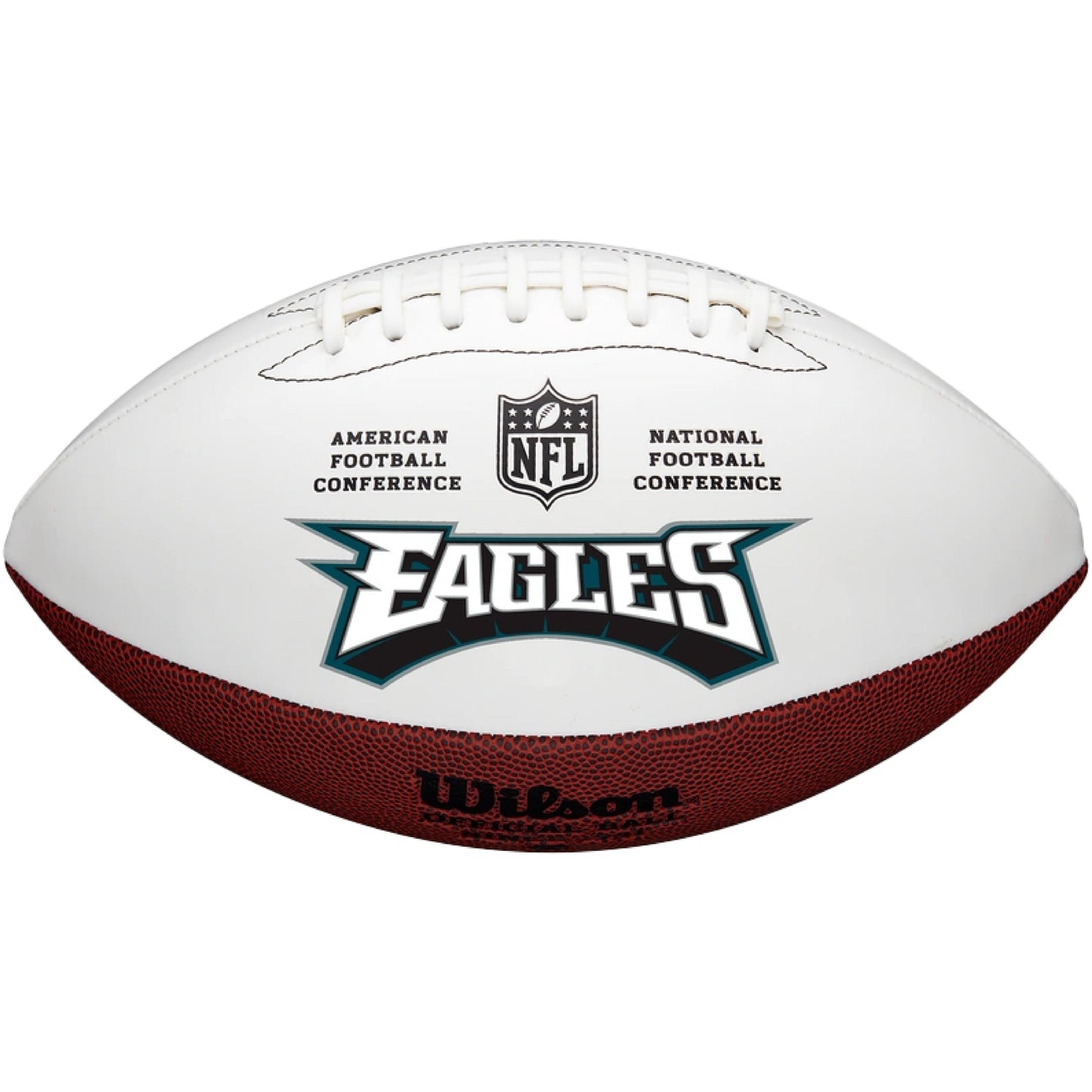 Philadelphia Eagles Embroidered Logo Autograph Edition Football