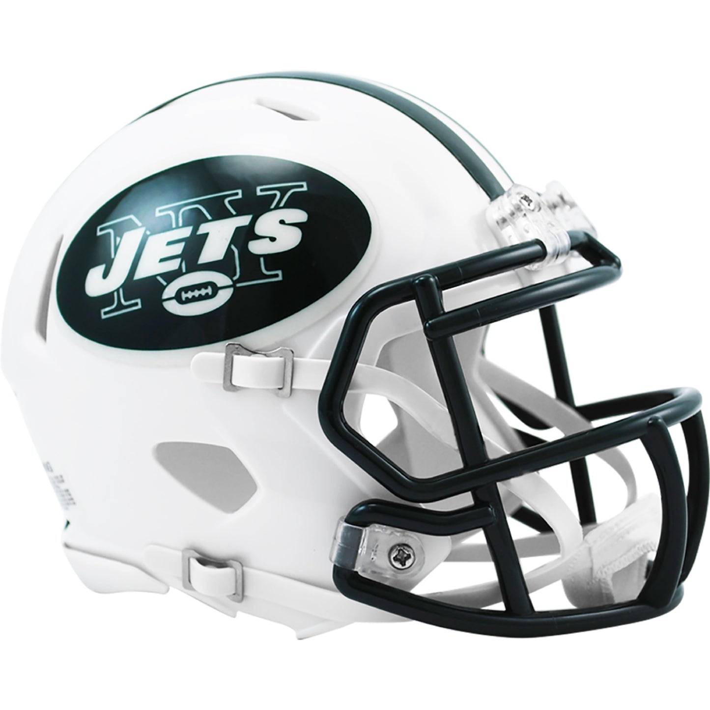 New York Jets 1998-2018 Throwback Riddell Speed Mini Football Helmet