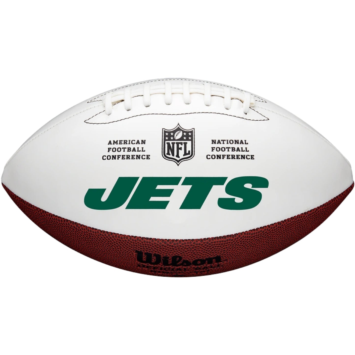 New York Jets Embroidered Logo Autograph Edition Football