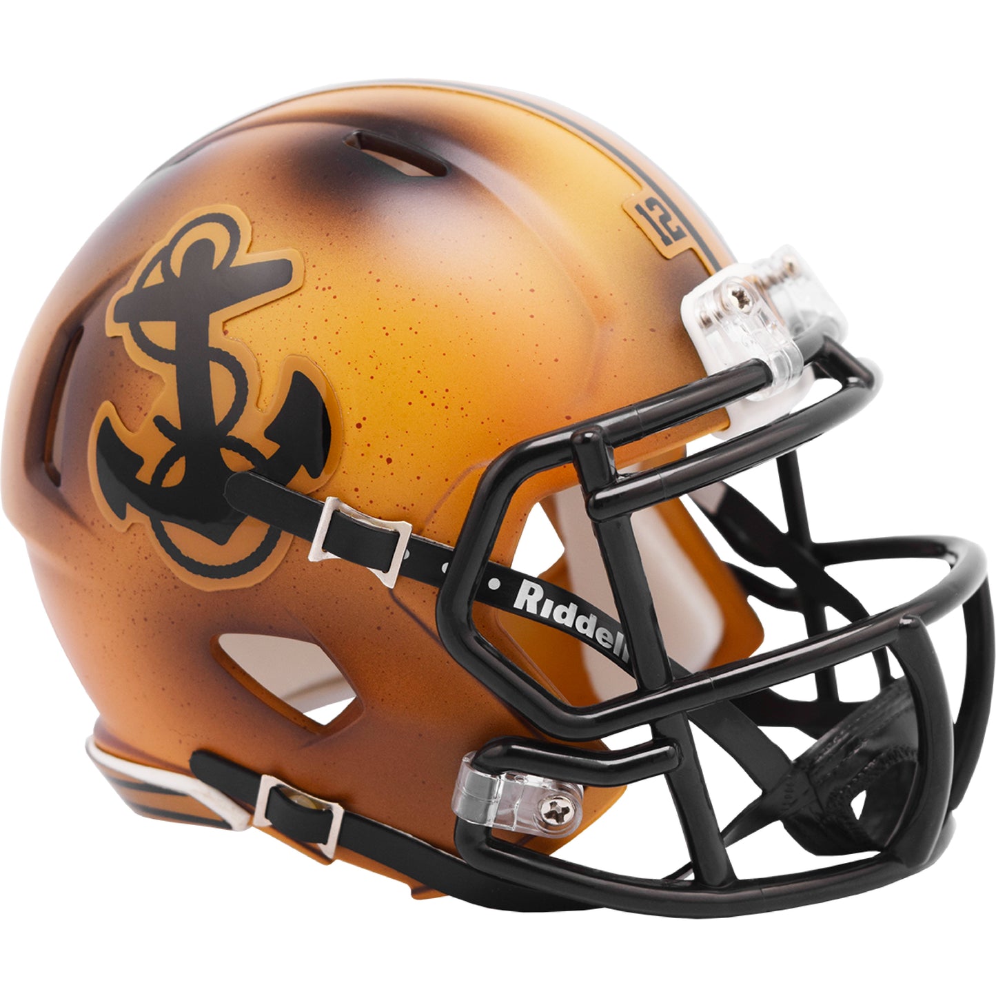 Navy Midshipmen Riddell Speed Mini Throwback Bowl Football Helmet