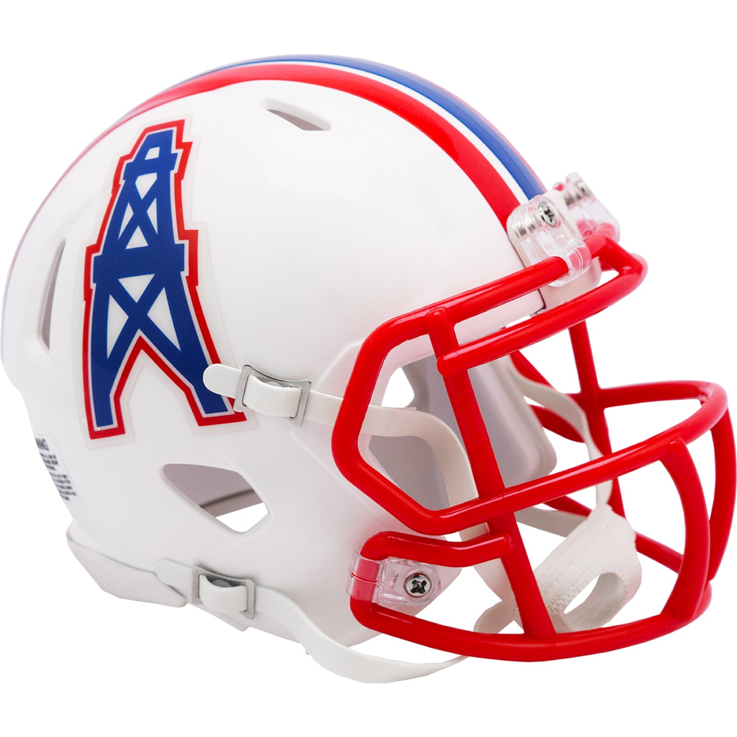 Houston Oilers 1981-1998 Throwback Riddell Speed Mini Football Helmet