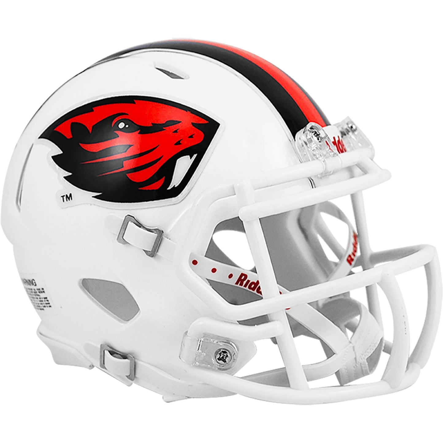 Oregon State Beavers Riddell Speed Mini White Football Helmet