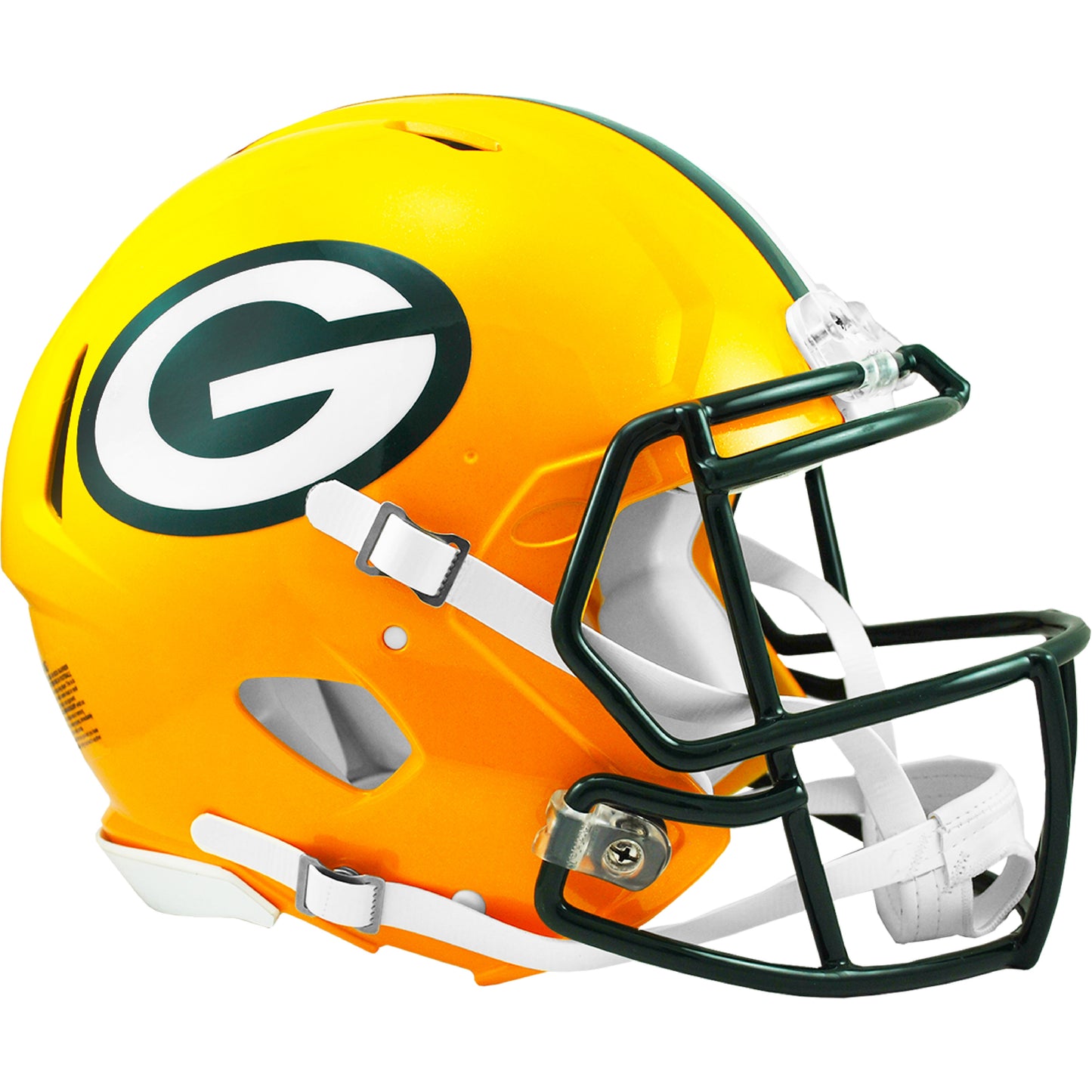 Green Bay Packers Riddell Speed Full Size Authentic Football Helmet