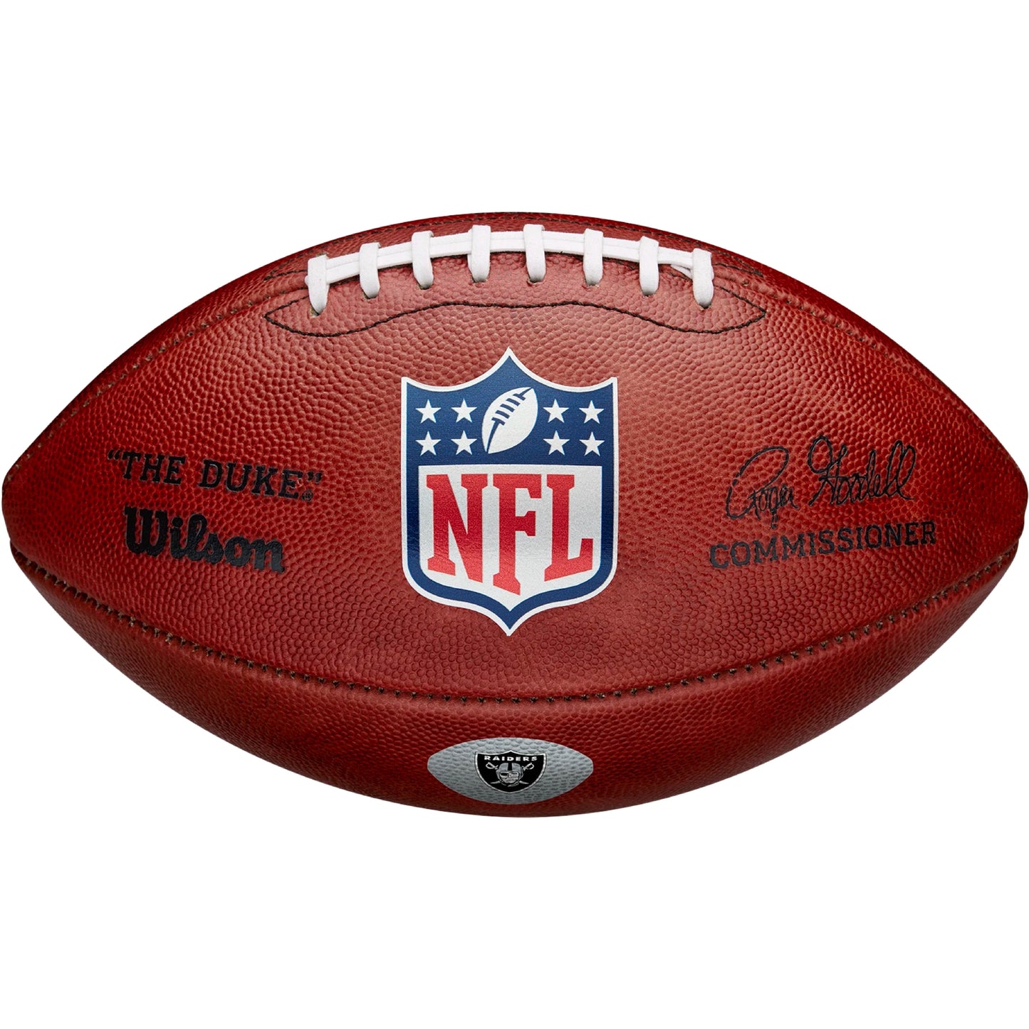 Las Vegas Raiders Official "Duke" Leather Game Football