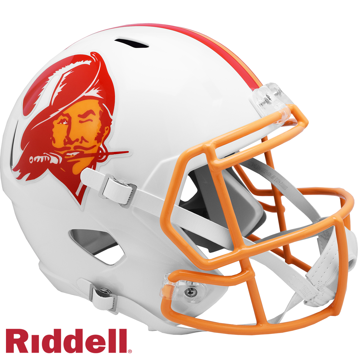 Tampa Bay Buccaneers 1976-1996 Throwback Riddell Full Size Replica Football Helmet