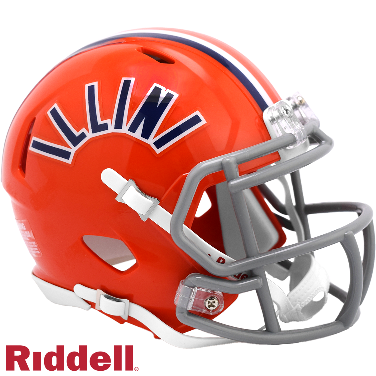 Illinois T/B( ARCHED) Speed Mini Football Helmet #8059554