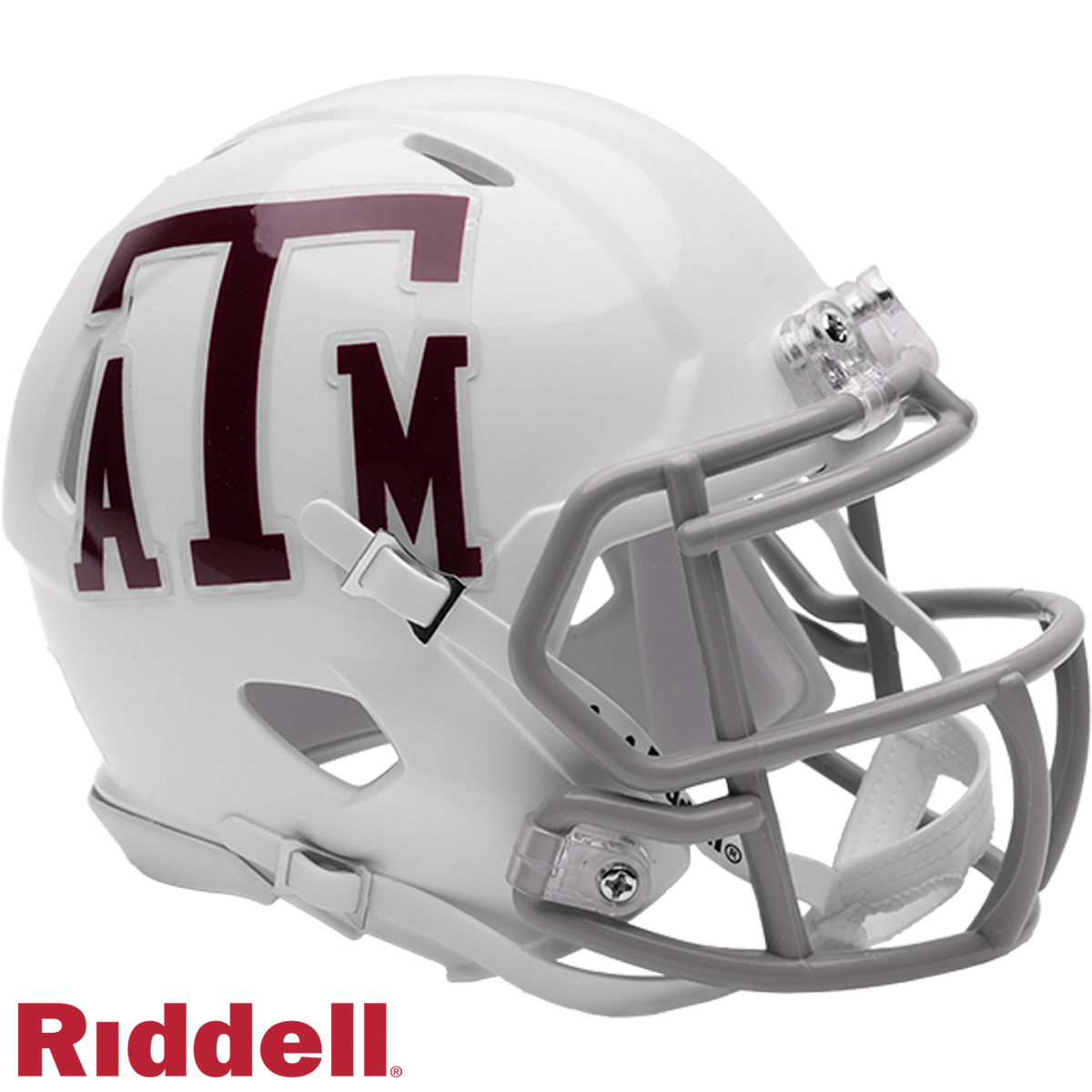 Texas A&M Aggies White Mini Football Helmet #8004033
