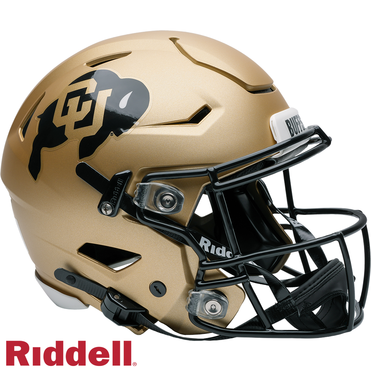 Colorado Buffaloes Gold Primary Speed F/S SpeedFlex Football Helmet