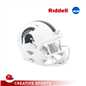 Michigan State Spartans White Matte Mini Football Helmet-#