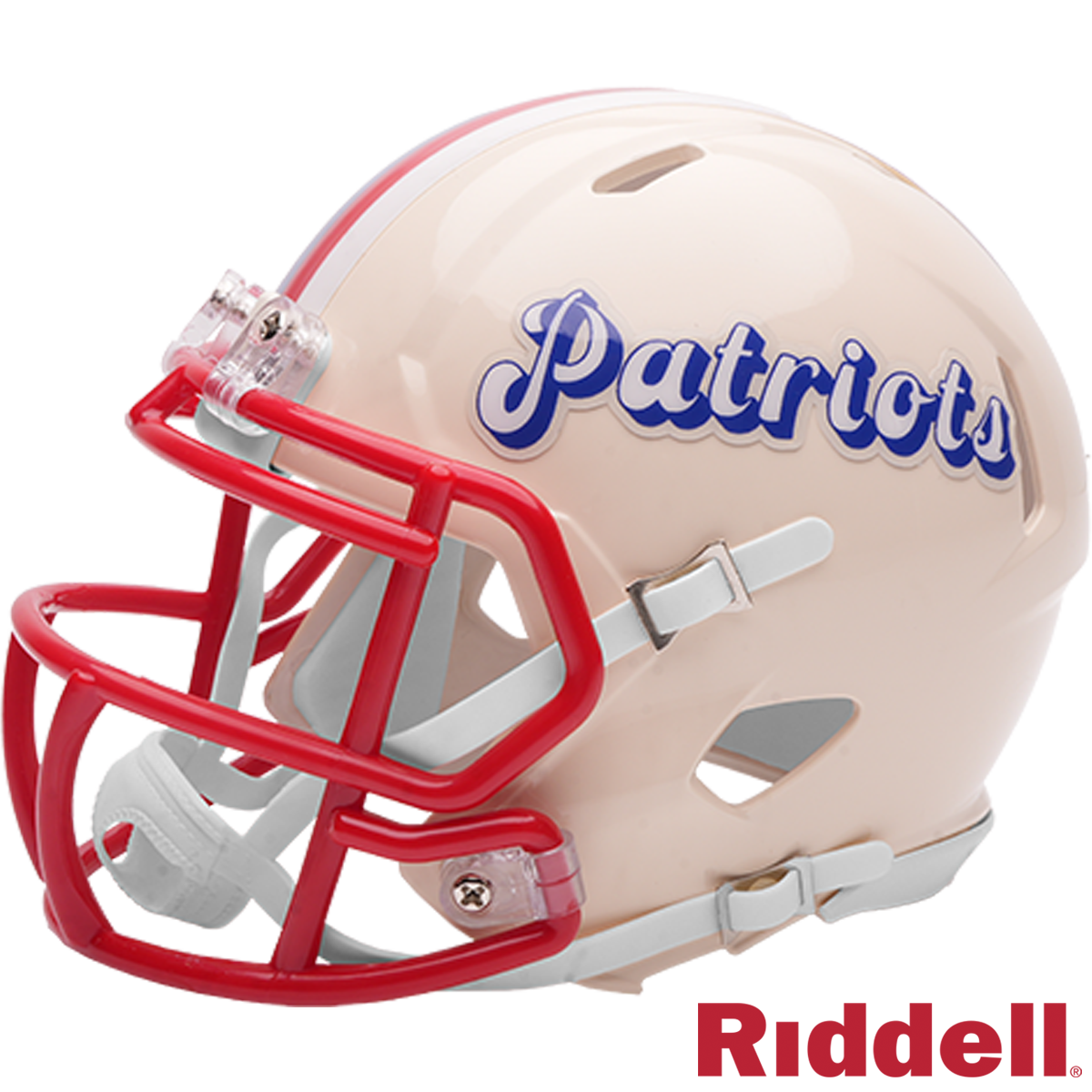 New England Patriots Retro Speed Mini Football Helmet