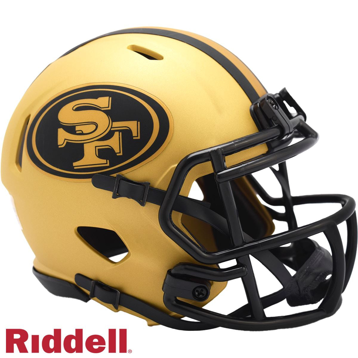 San Francisco 49ers Rave Speed Mini Football Helmet