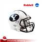 BYU Cougars Speed White/RoyalBlue Mini Football Helmet