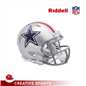 Dallas Cowboys 1976 Throwback Riddell Speed Mini Football Helmet