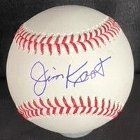 Jim Kaat Autographed Official Major League Baseball Beckett COA