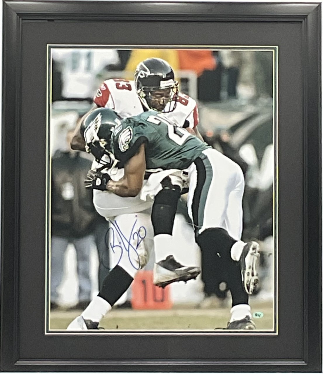 Brian buy Dawkins hand-signed book