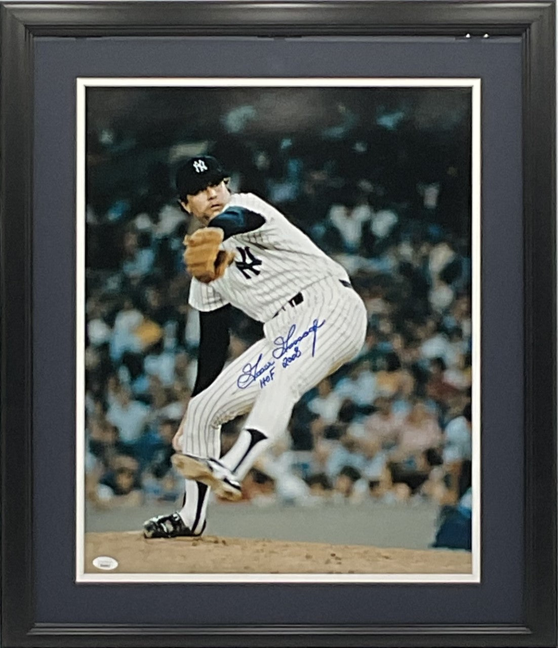 Goose Gossage Autographed 16x20 New York Yankees Photo Framed