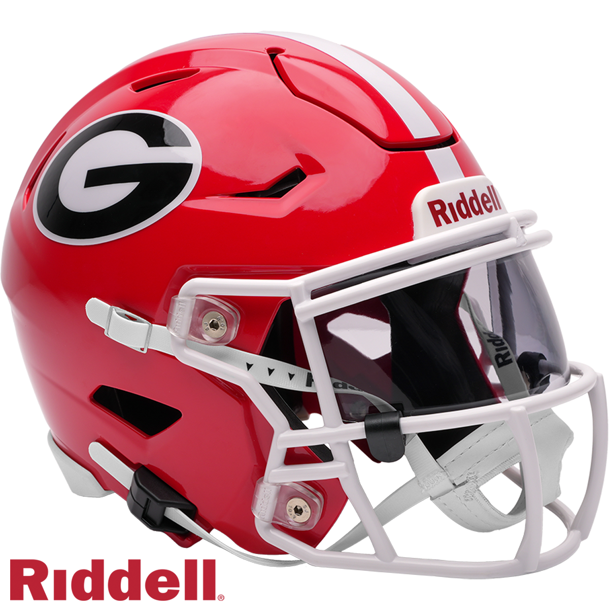 Georgia Bulldogs Primary Midi Speedflex Football Helmet
