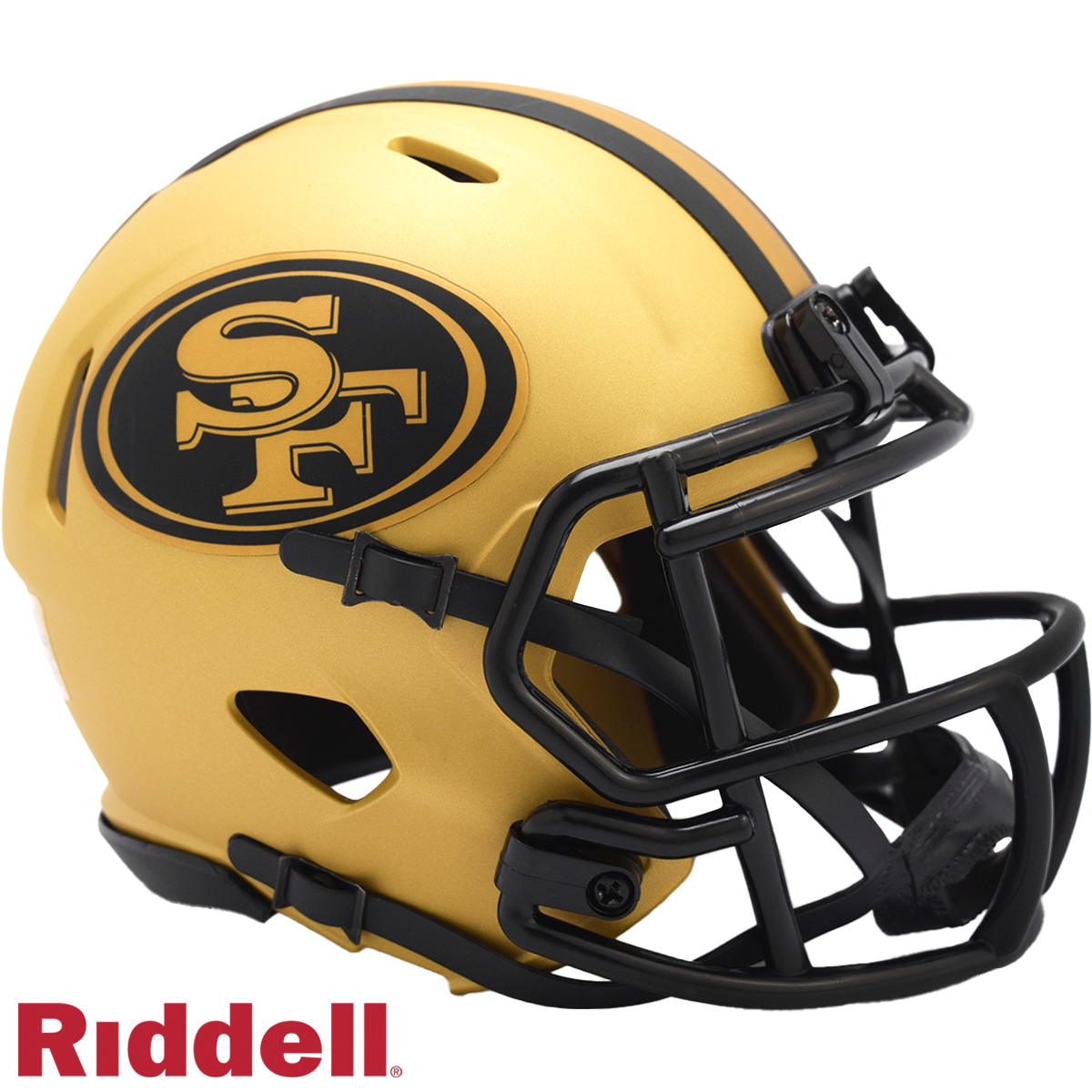 San Francisco 49ers Rave Speed Mini Football Helmet
