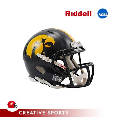Iowa Hawkeyes Speed Mini Football Helmet-#3002058