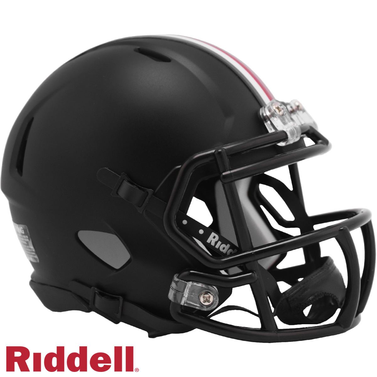 Ohio State Buckeyes Black F/S Authentic Football Helmet