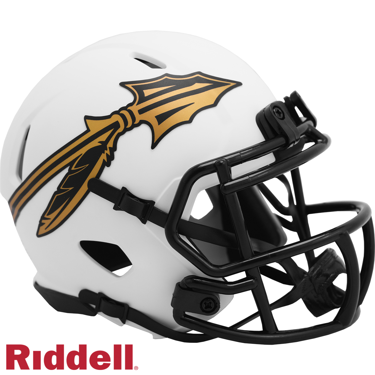 Florida St. Seminoles SU Lunar Eclipse Mini Football Helmet #8056874