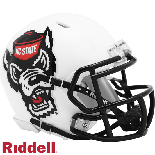 North Carolina State Stealth Wolf Mini Football Helmet