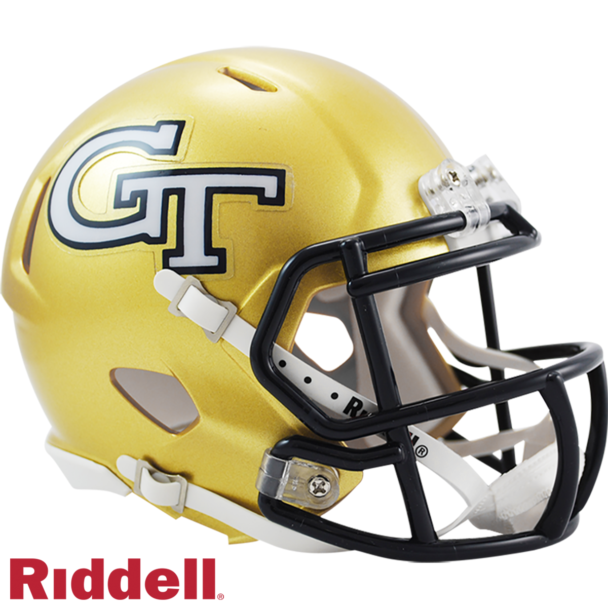 Georgia Tech Yellow Jackets Primary Speed Mini Football Helmet