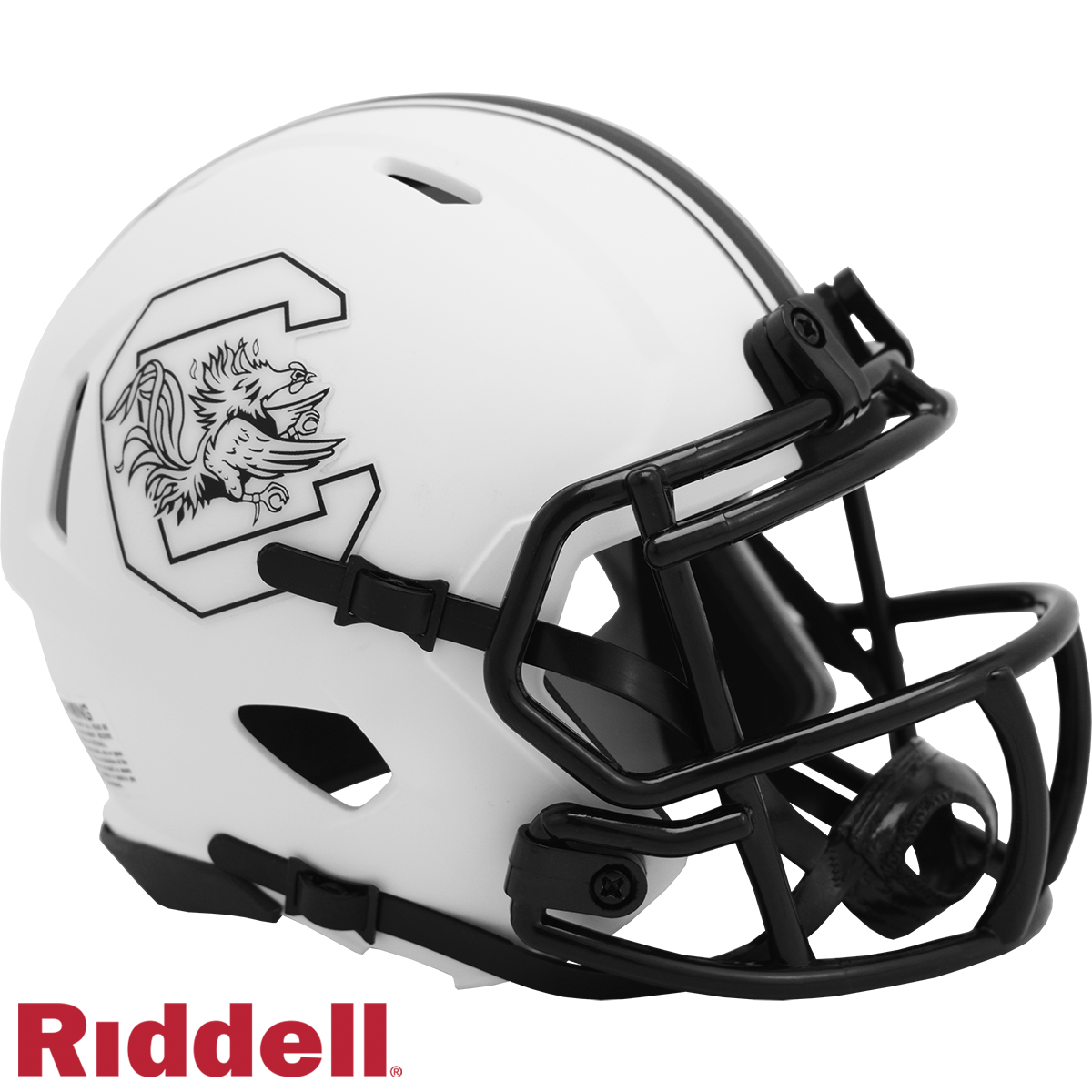 South Carolina Gamecocks Lunar Mini Football Helmet #8056880