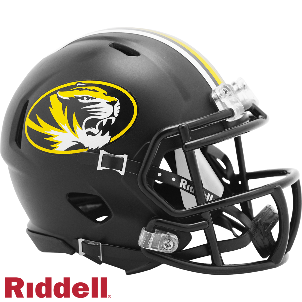 Missouri Tigers Primary Speed  Mini Football Helmet