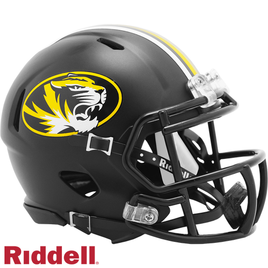 Missouri Tigers Primary Speed  Mini Football Helmet