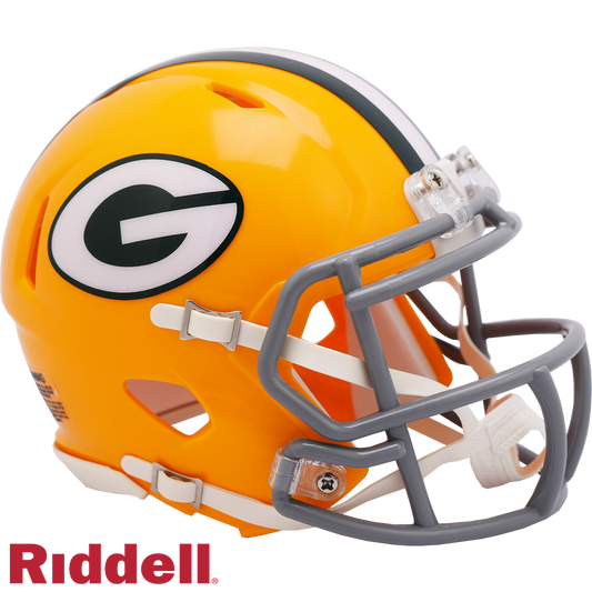 Green Bay Packers T/B(61-79) Speed Mini Football Helmet