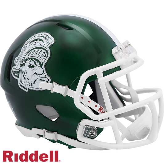 Michigan State Spartans Gruff Sparty Mini Football Helmet