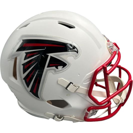 Atlanta Falcons Flat White Alternative Speed Authentic Riddell NFL