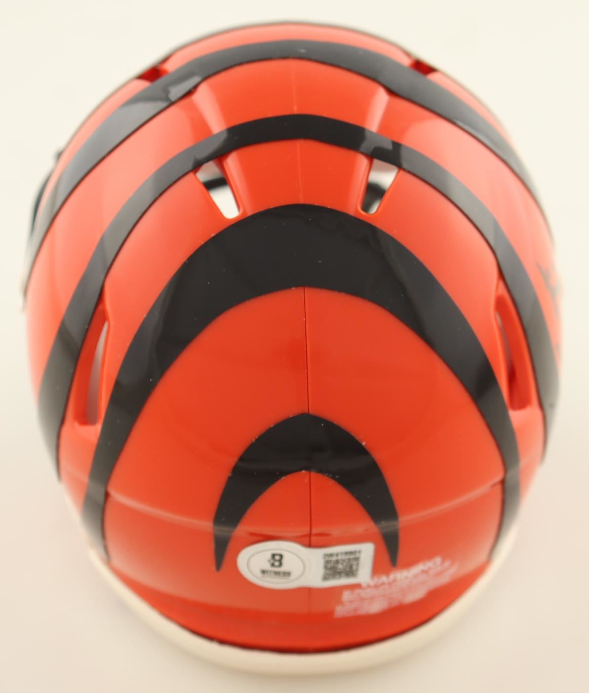 Tee Higgins Authentic Signed Bengals Mini Helmet Beckett NFL