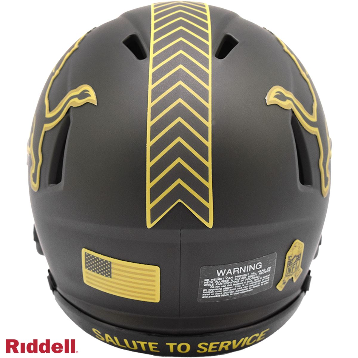 Detroit Lions NFL Riddell Salute To Service 2025 Mini Helmet
