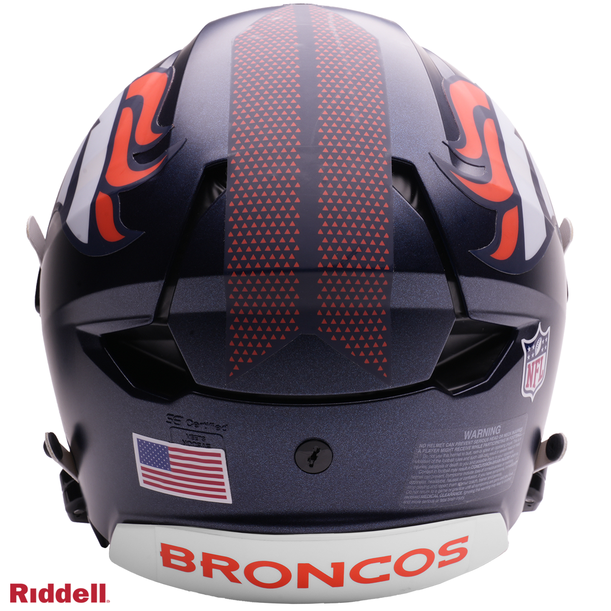 Denver Broncos Primary F/S Axiom Football Helmet
