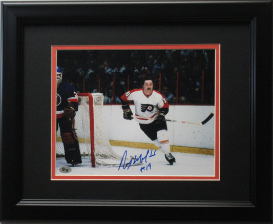 Rick Macleish Philadelphia Flyers Autographed 8x10 Photo Framed