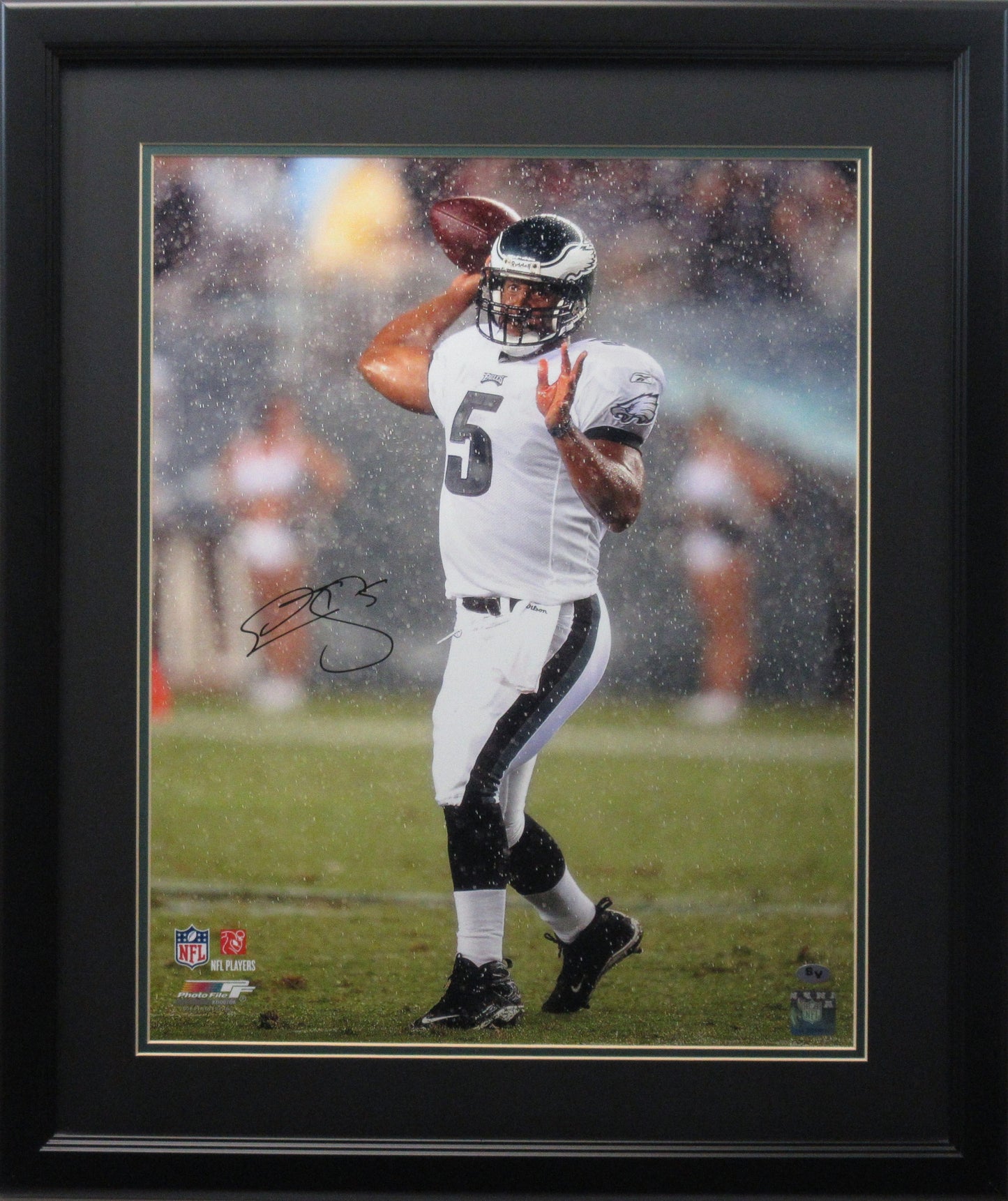 Donovan McNabb Philadelphia Eagles Autographed 16x20 Photo Framed