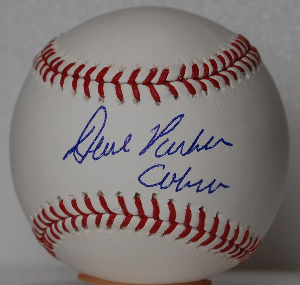 Dave Parker Pittsburgh Pirates Autographed OMLB Inscribed "Cobra"